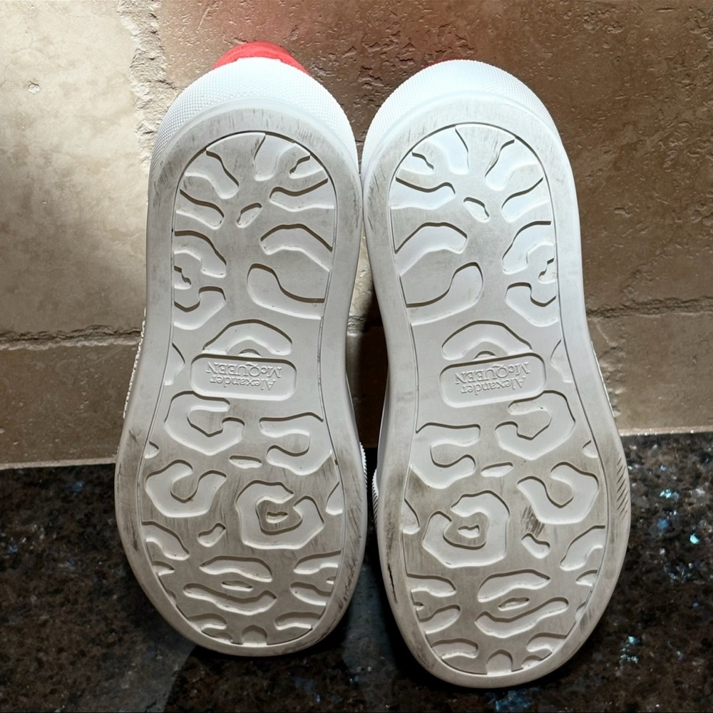 Alexander McQueen Deck Multicolor Plimsoll Sneaker - Picture 7 of 13